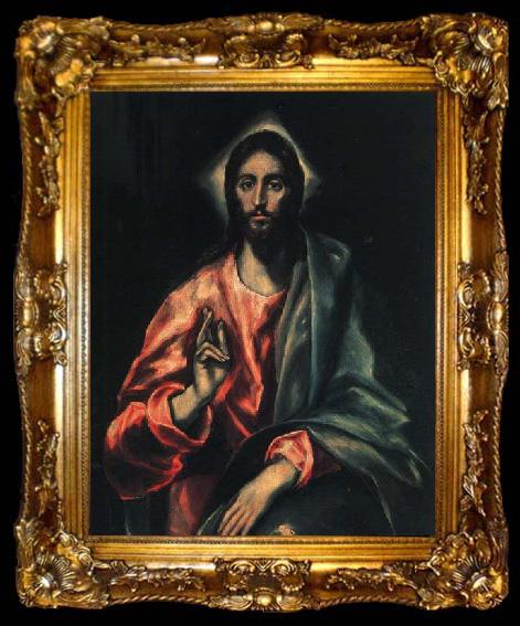 framed  GRECO, El Christ c, ta009-2